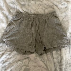 champion plain grey shorts